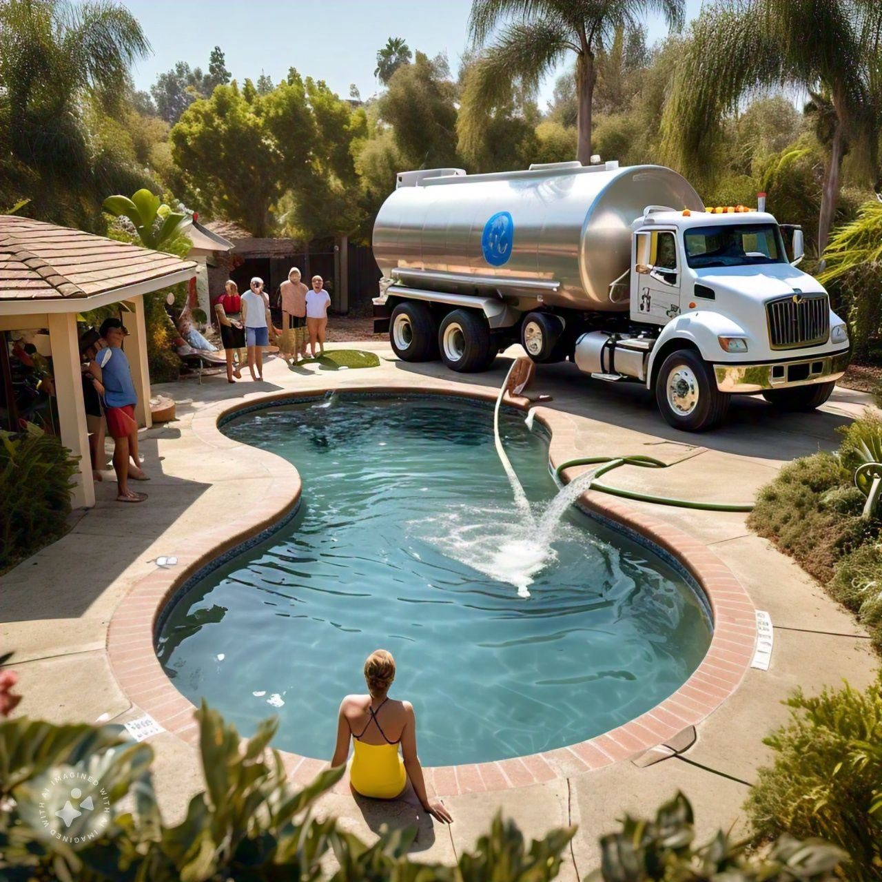 Swimming Pool Water Delivery Dubai